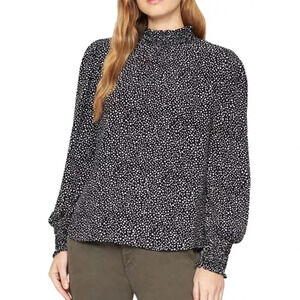 Sanctuary Be Bold Top Size L Black with white dots